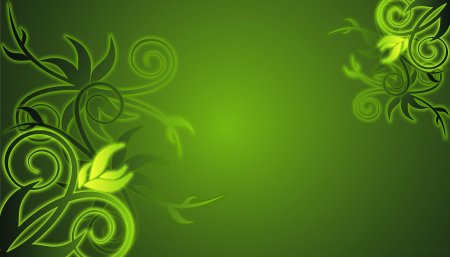 Зеленый фон