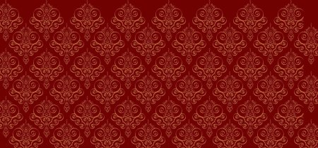 Дамаск паттерн Королевские krasniy