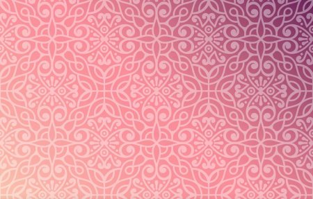 Розовые узоры