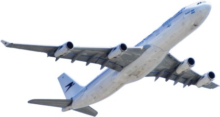 Самолетик на белом фоне