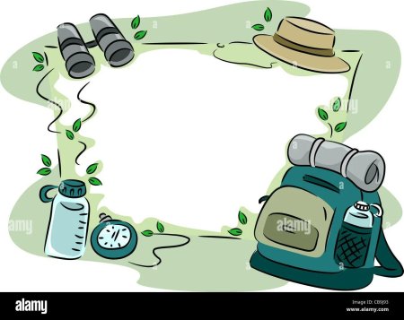 Фон для презентации поход