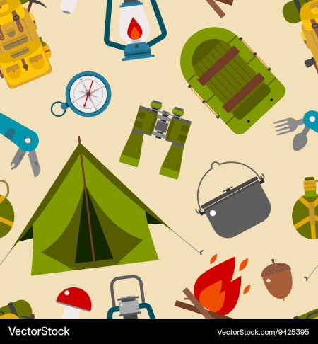 Фон туристический поход вектор