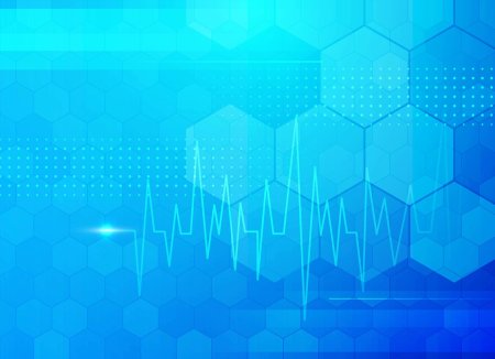 Голубая абстракция