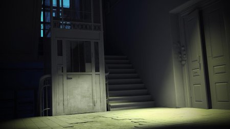 Подъезд аниме