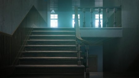 Фон лестницы гача школа