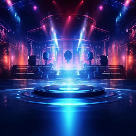 Фон ночного клуба