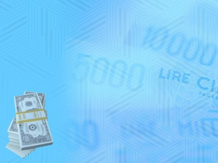 Денежный фон для презентации