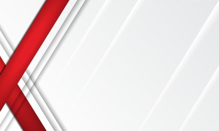 Red and white abstract background