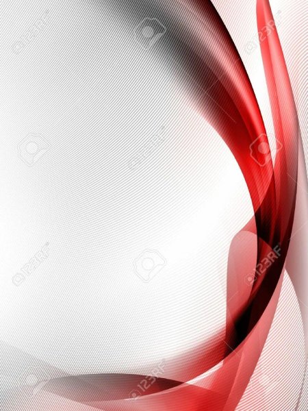 Красно белая абстракция