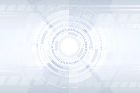 Технологичный фон белый