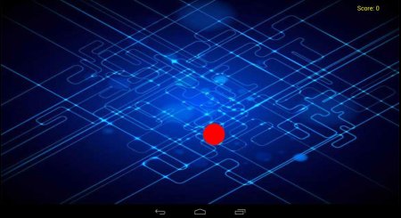 Синий фон технологии