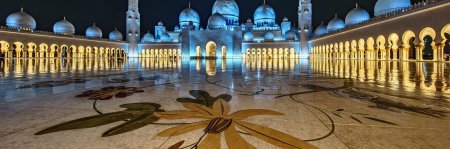 Купола мечети шейха Зайда