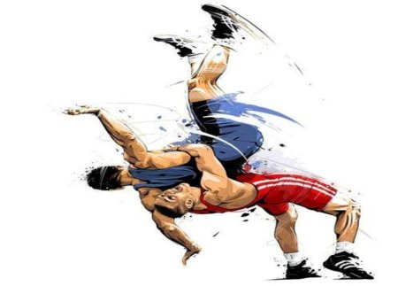 Греко римская борьба вектор