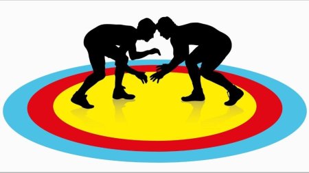 Греко-римской борьба вектор