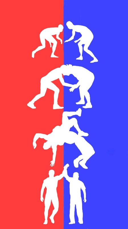 Вольная борьба фон