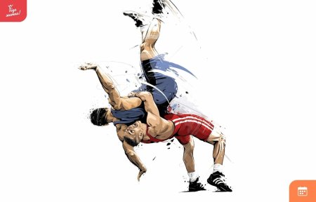 Фон для вольной борьбы