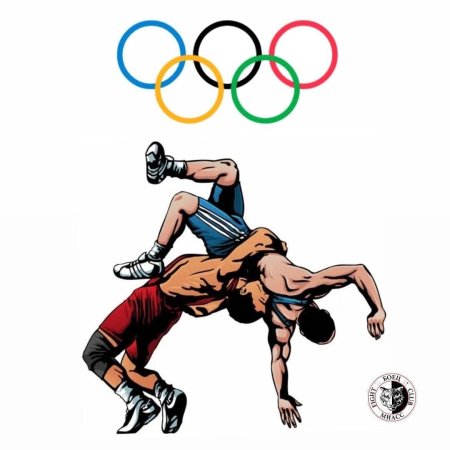 Борцы вектор