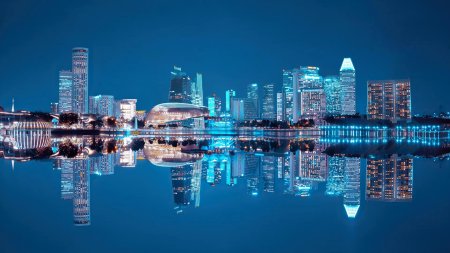 Сингапур небоскребы