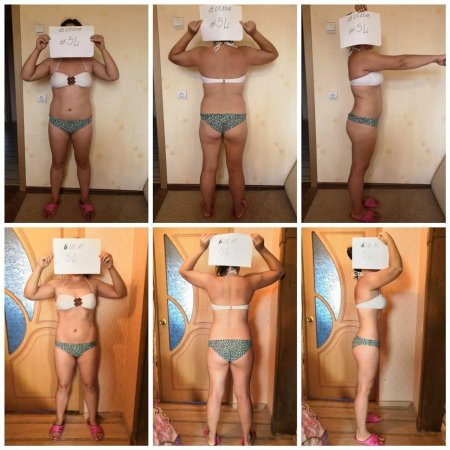 Марафон похудения до после