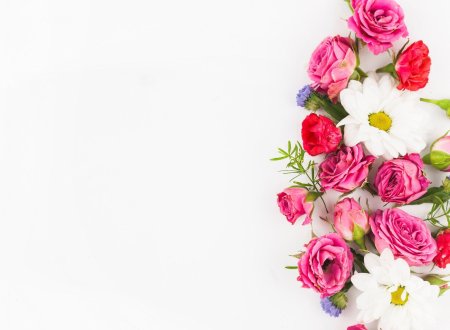 Фон для открытки с цветами