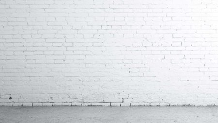 Белая кирпичная стена фон