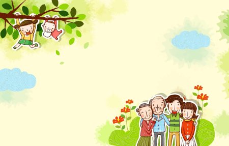 Фон семья для презентации