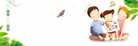 Иллюстрации с изображением семьи