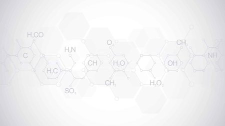 Химические формулы фон