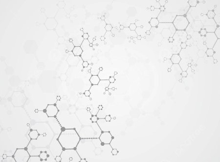 Фон молекулы вектор