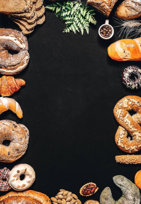 Фон хлебобулочные изделия