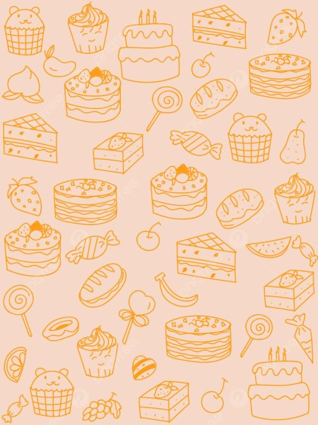 Фон с тортом для текста