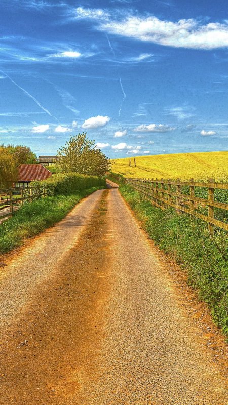 Деревенский пейзаж