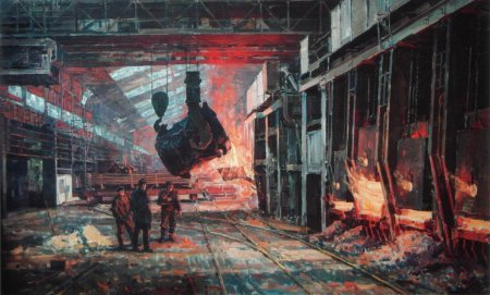 Живопись Магнитогорский металлургический комбинат