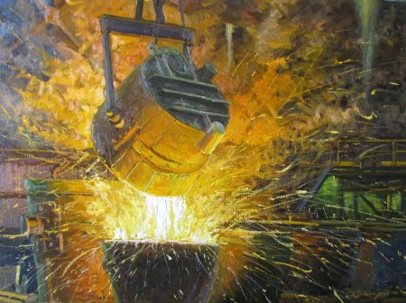 Живопись Магнитогорский металлургический комбинат