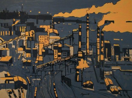 Чарльз Шилер Индустриальный пейзаж