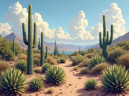 Пейзажи пустыни