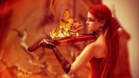 Огненная женщина