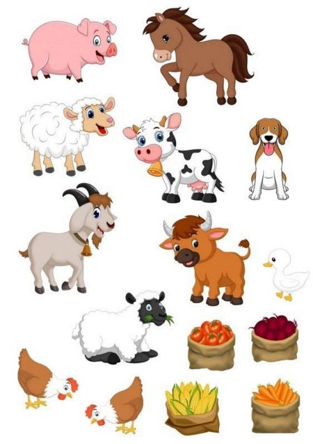 Домашние животные для детей