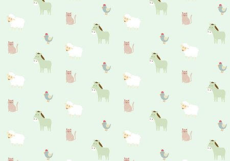 Паттерн с домашними животными