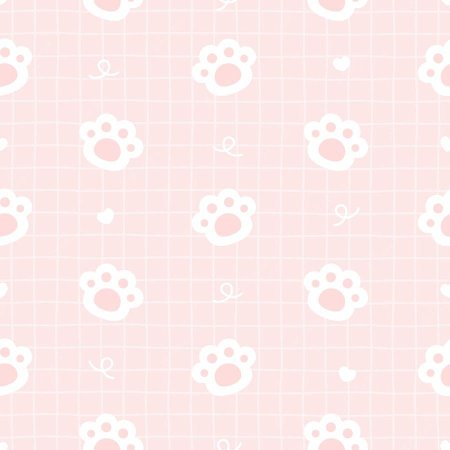 Фон с лапками