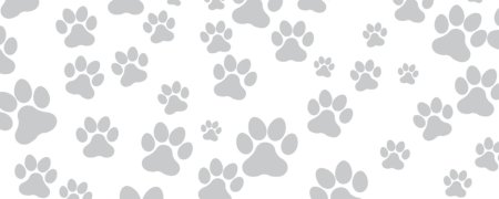 Фон с кошачьими лапками