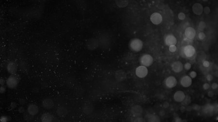 Пыль на черном фоне