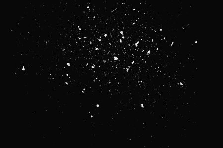 Частицы на черном фоне
