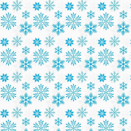 Снежинки мелкие