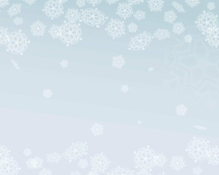 Новогодний фон со снежинками