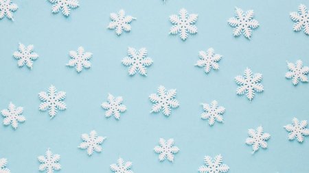 Обои снежинки