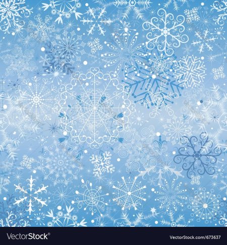 Фон с снежинками