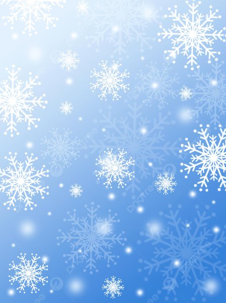 Снежный фон