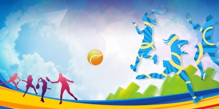 Фон для спортивного баннера