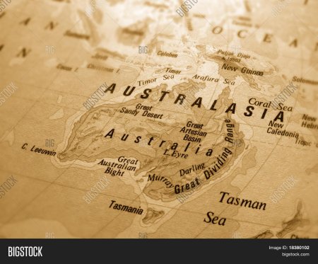 Фон для презентации по географии Австралия